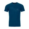 Ortovox 185 Merino Tangram Logo T-Shirt -Alpina Geschaft 83062 55901