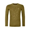 Ortovox 185 Merino Tangram Logo Longsleeve -Alpina Geschaft 83066 61101