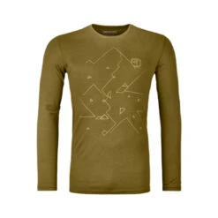 Ortovox 185 Merino Tangram Logo Longsleeve